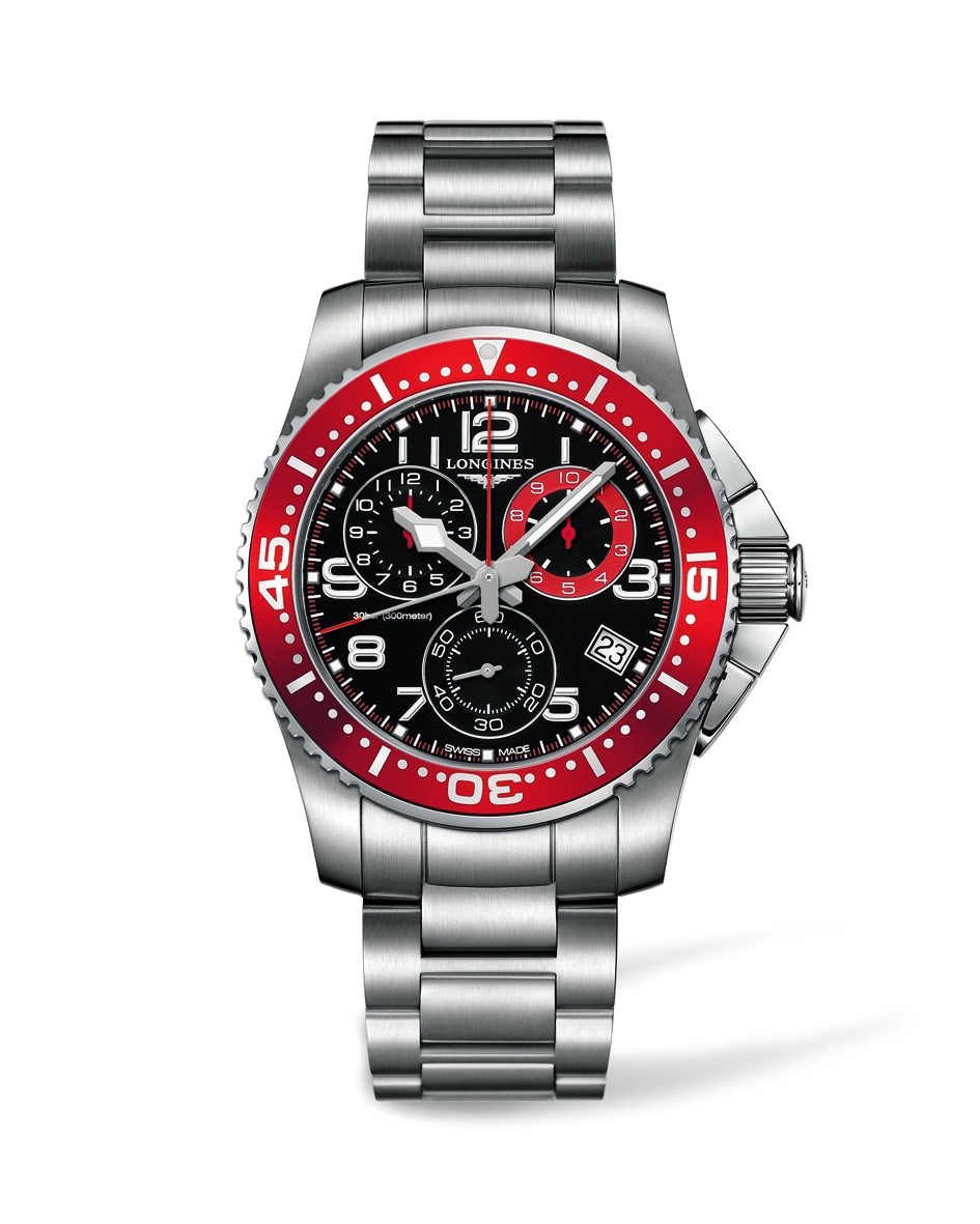 Longines L3.690.4.59.6 : Hydroconquest Chronograph Quartz