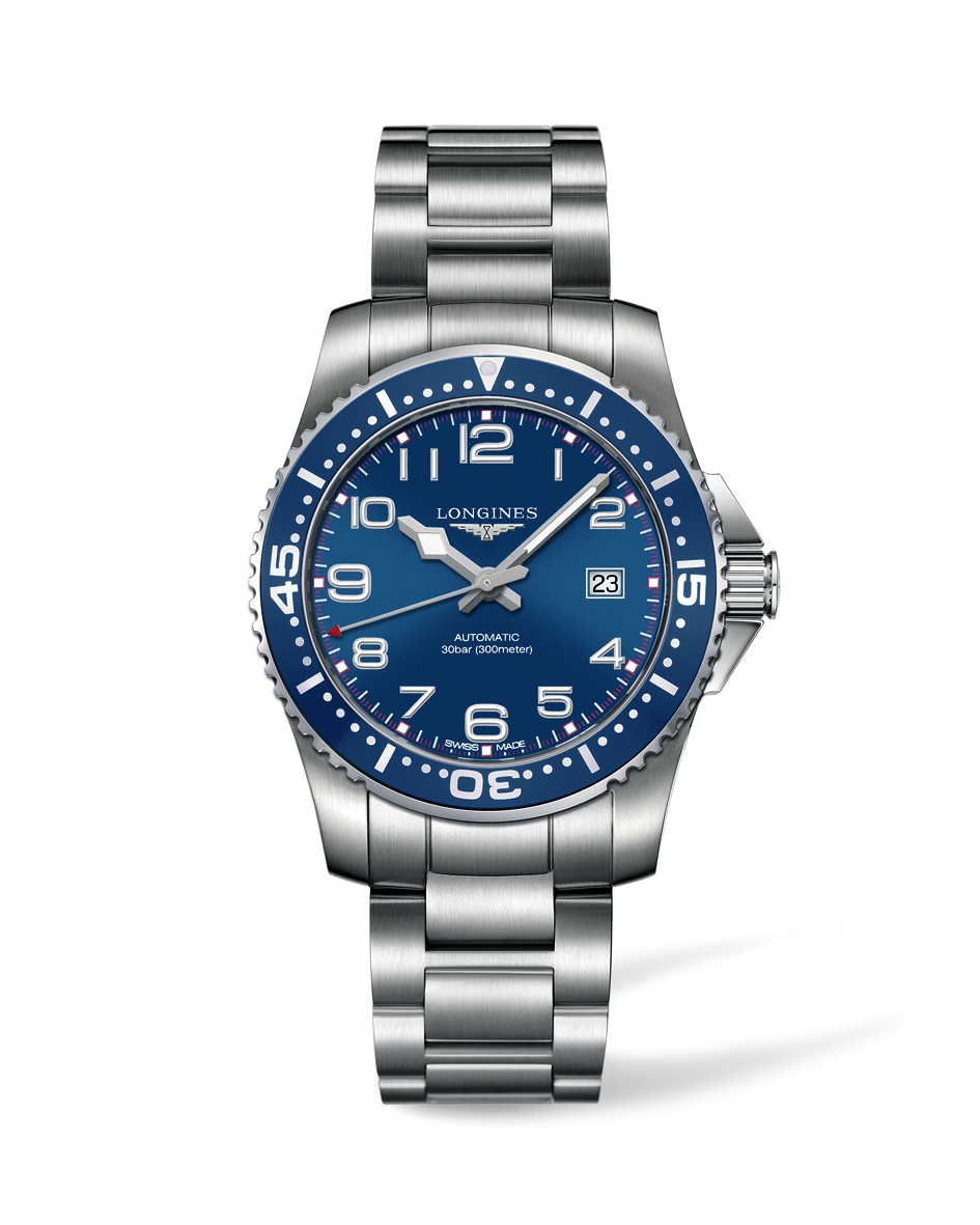 Longines L3.694.4.03.6 : Hydroconquest Automatic 39 Blue