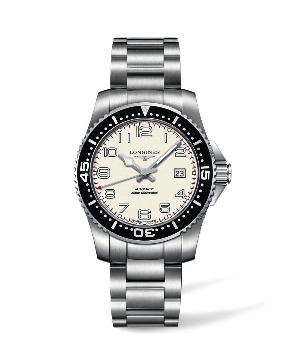 Longines L3.694.4.13.6 : Hydroconquest Automatic 39 Beige