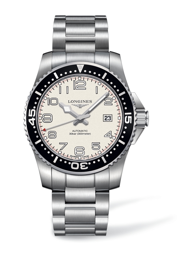 Longines L3.695.4.13.6 : Hydroconquest Automatic 41 Beige