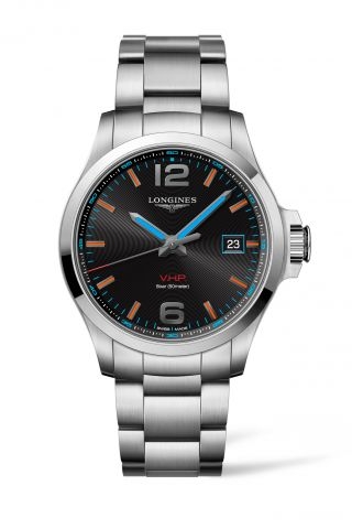 Longines L3.726.4.99.6 : Conquest V.H.P. 43 Stainless Steel / Gold Coast Commonwealth Games / Bracelet