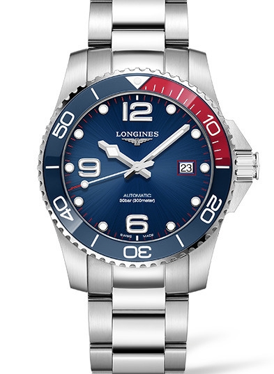 Longines L3.781.4.99.6 : HydroConquest 41 Automatic Stainless Steel / Ceramic / Kohei Uchimura