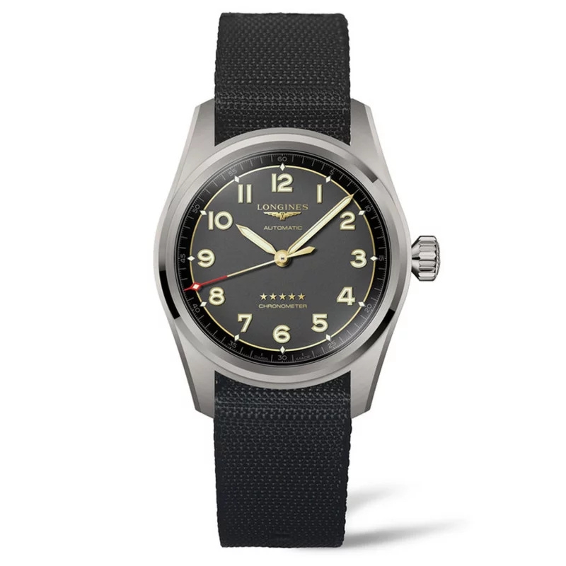 Longines L3.810.1.53.2 : Spirit Automatic 40 Titanium / NATO
