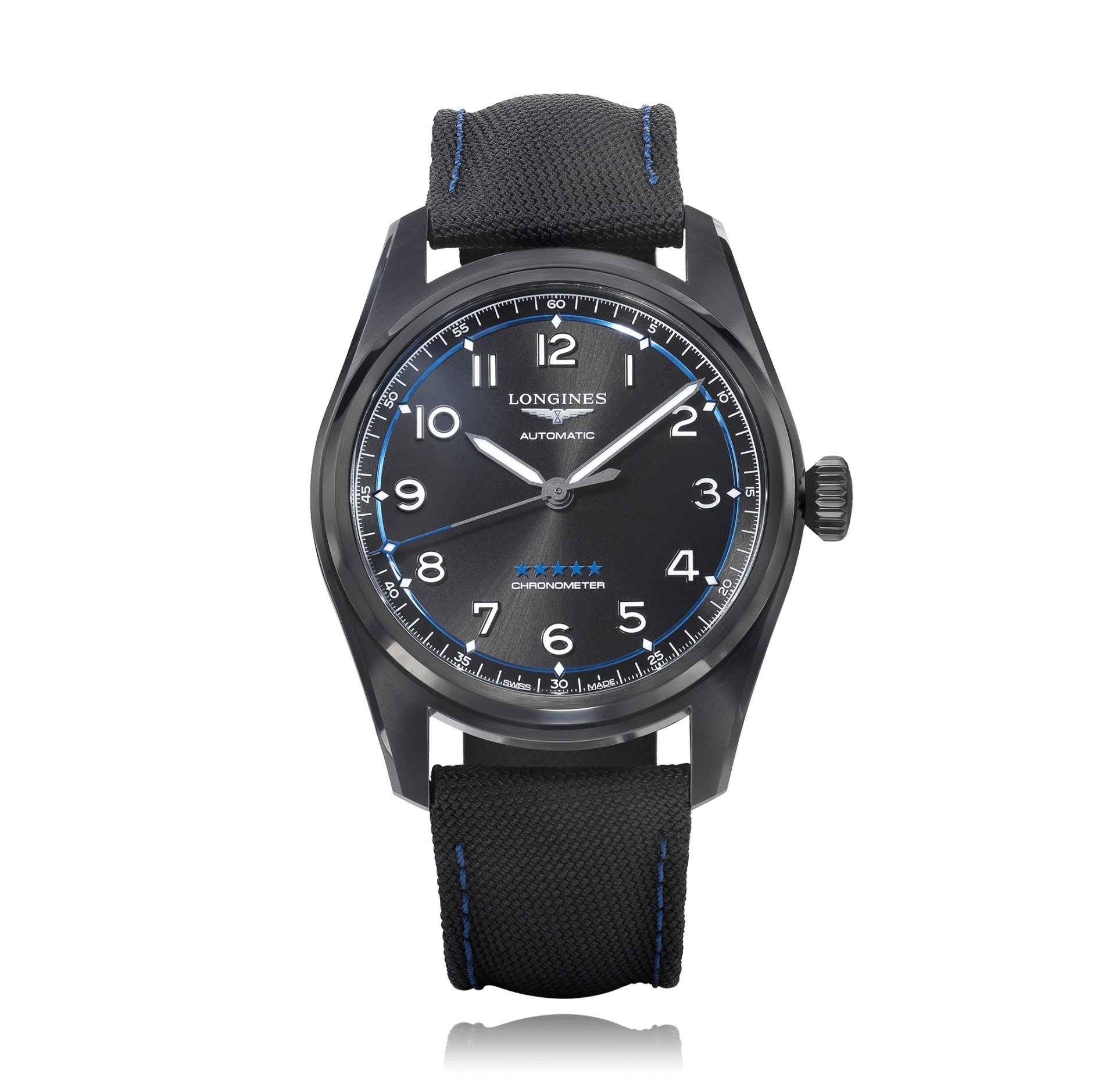 Longines L3.810.2.99.2 : Spirit Automatic 40 Bucherer Blue