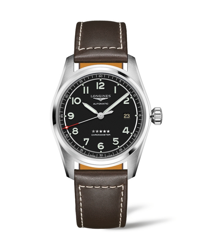 Longines L3.810.4.53.3 : Spirit Automatic 40 Black / Strap XL