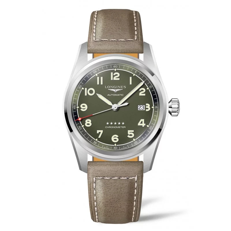 Longines L3.811.4.03.2 : Spirit Automatic 42 Green / Strap