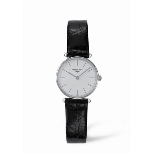 Longines L4.191.6.72.2 : La Grande Classique Quartz 23 White Gold