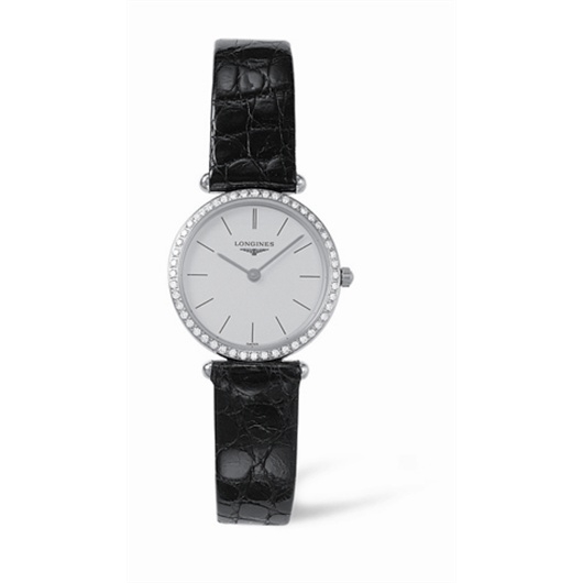 Longines L4.191.7.72.2 : La Grande Classique Quartz 23 White Gold