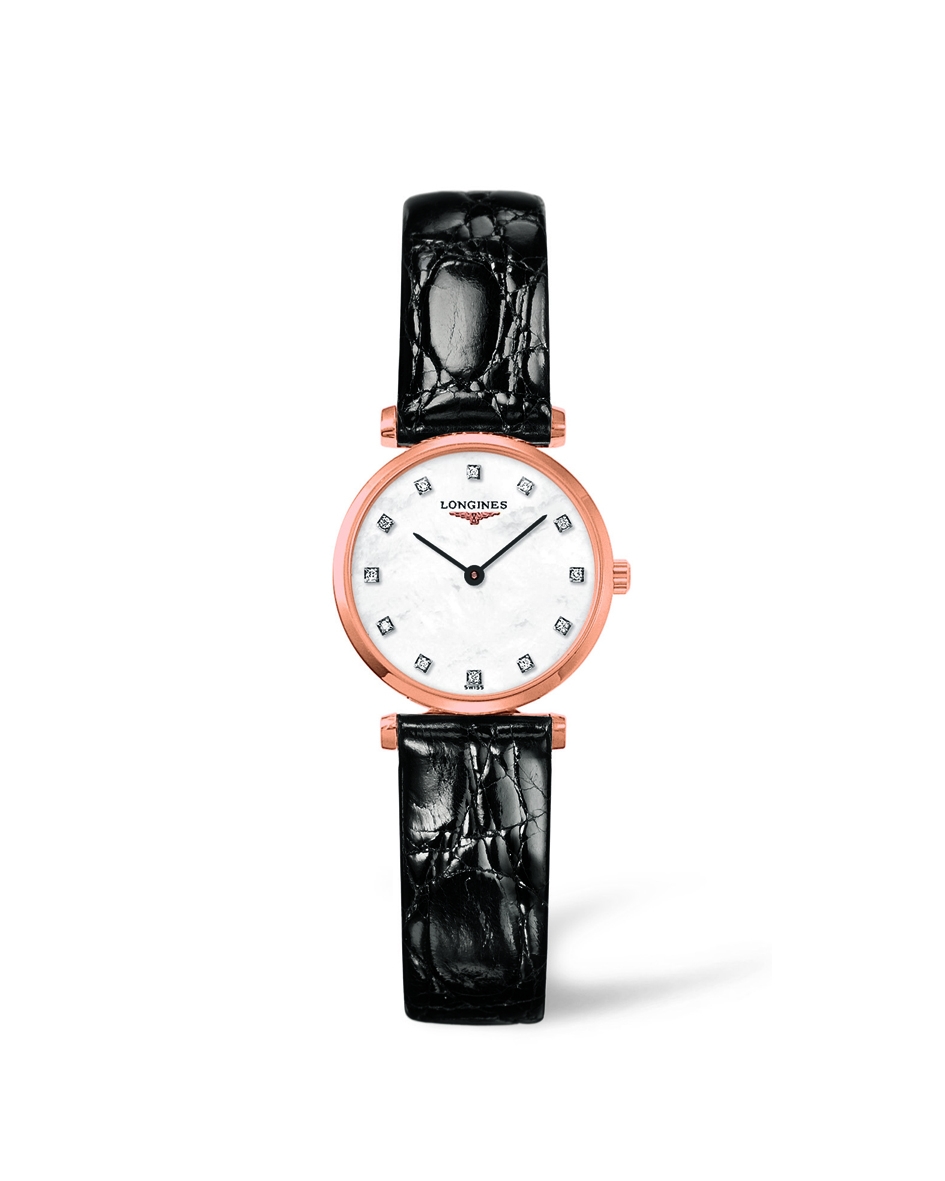 Longines L4.209.1.97.2 : La Grande Classique Quartz 24 Rose / MOP
