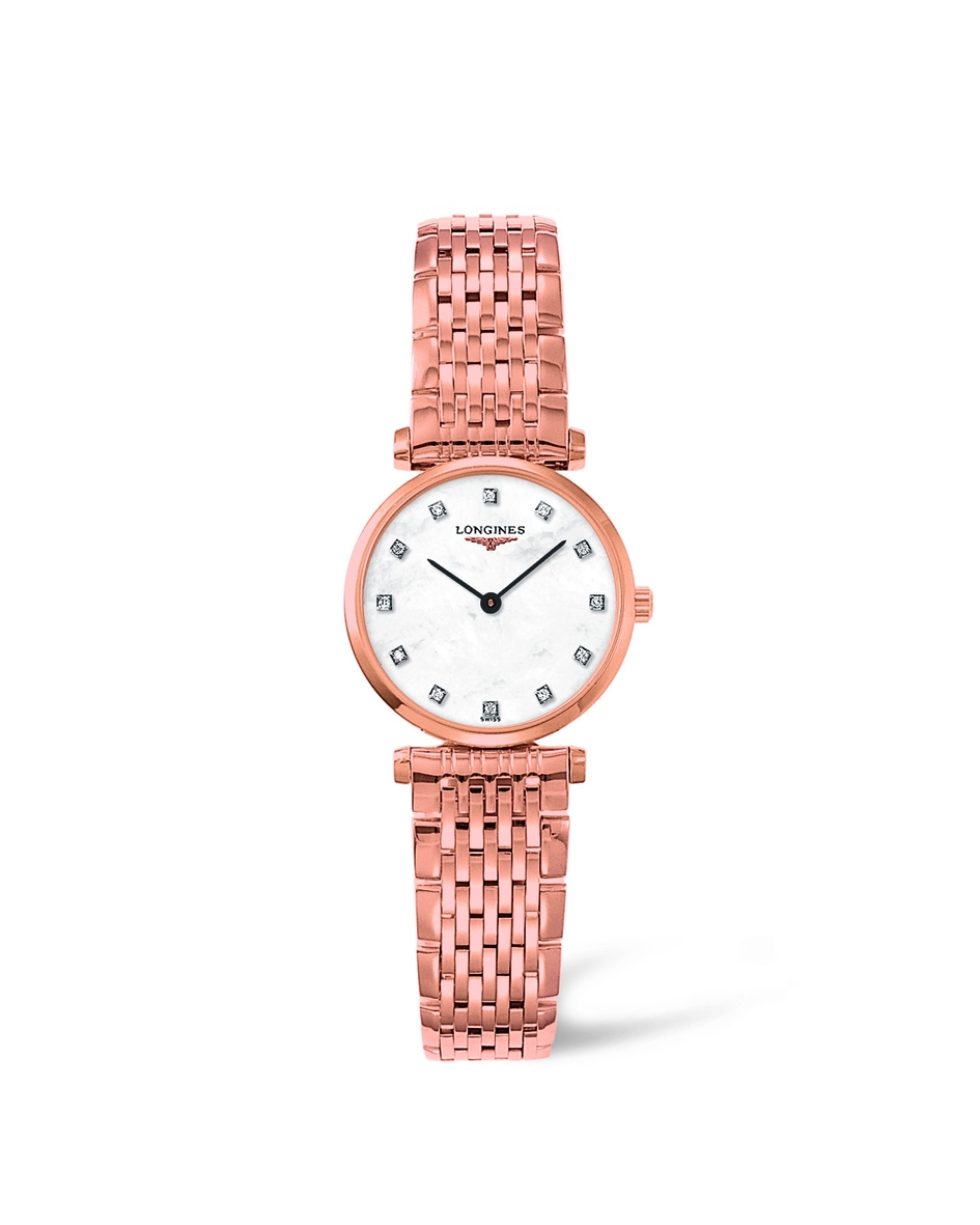 Longines L4.209.1.97.8 : La Grande Classique Quartz 24 Rose / MOP