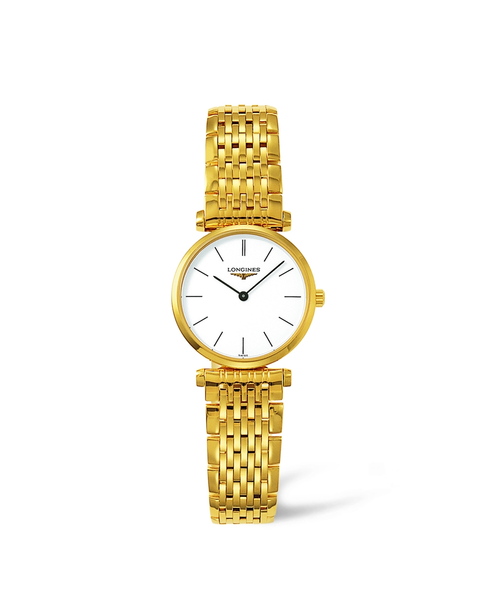 Longines L4.209.2.12.8 : La Grande Classique Quartz 24 Yellow Stick