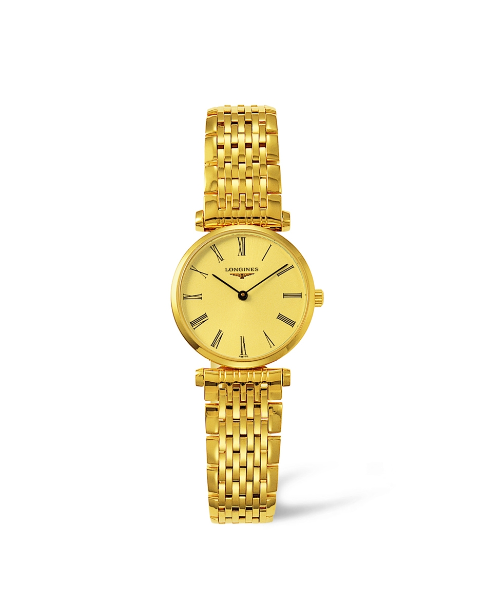 Longines L4.209.2.31.8 : La Grande Classique Quartz 24 Yellow Roman Yellow