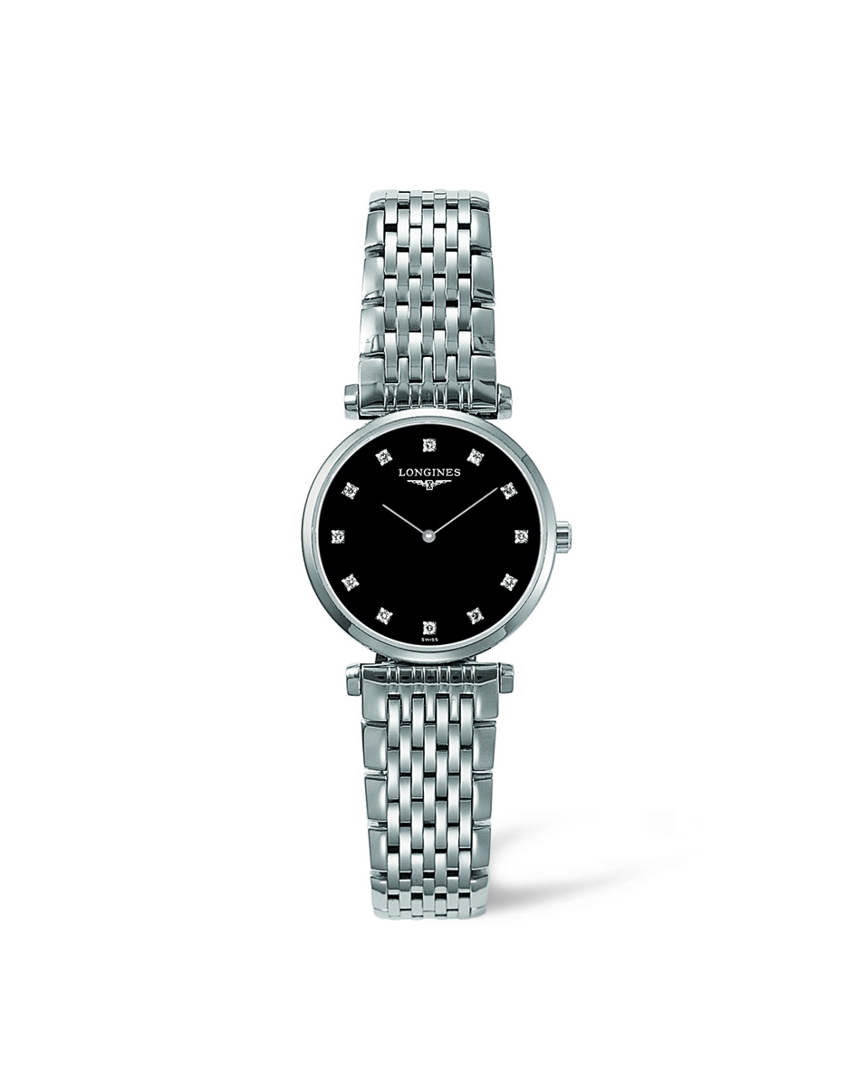 Longines L4.209.4.58.6 : La Grande Classique Quartz 24 Black