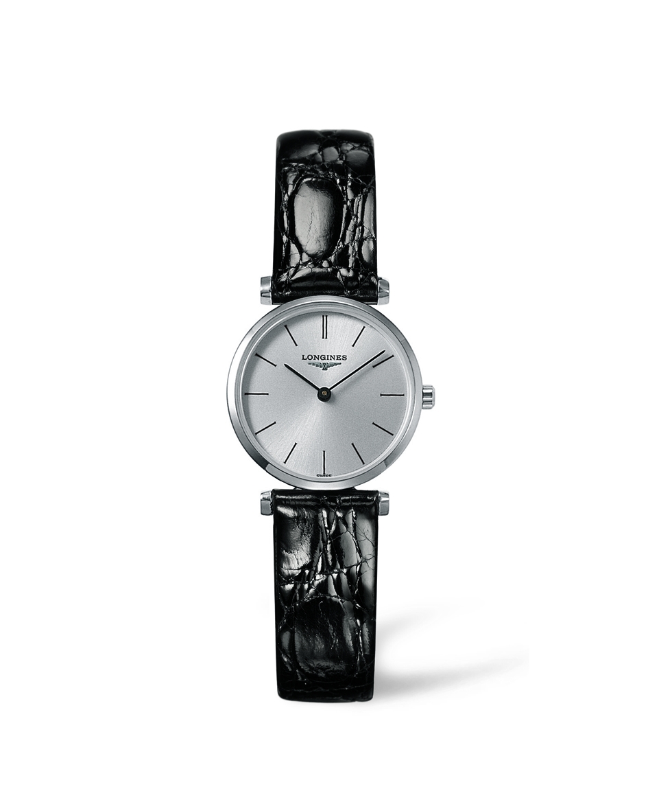 Longines L4.209.4.72.2 : La Grande Classique Quartz 24 Monochrome Leather