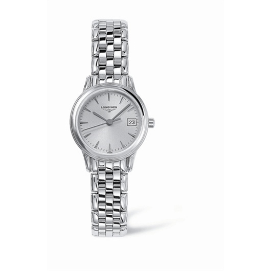 Longines L4.216.4.72.6 : Flagship 25 Quartz Stainless Steel Silver