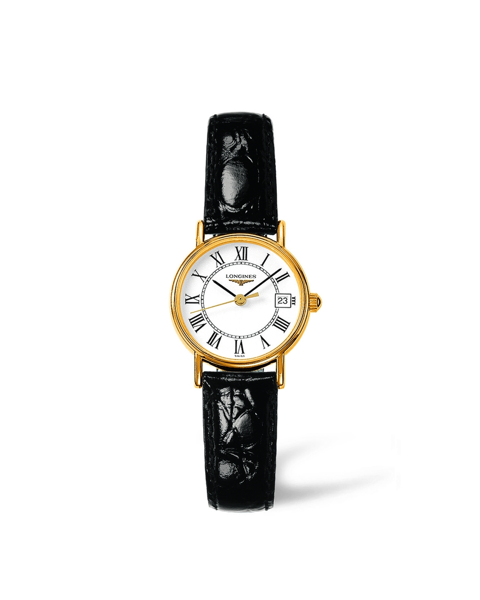 Longines L4.220.2.11.2 : Presence 23.5 Quartz Yellow