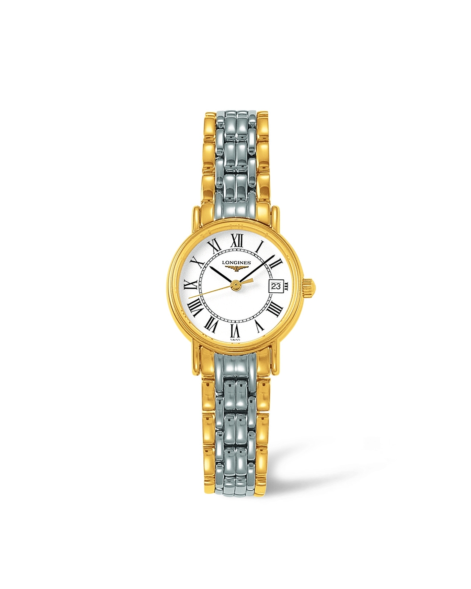 Longines L4.220.2.11.7 : Presence 23.5 Quartz Yellow