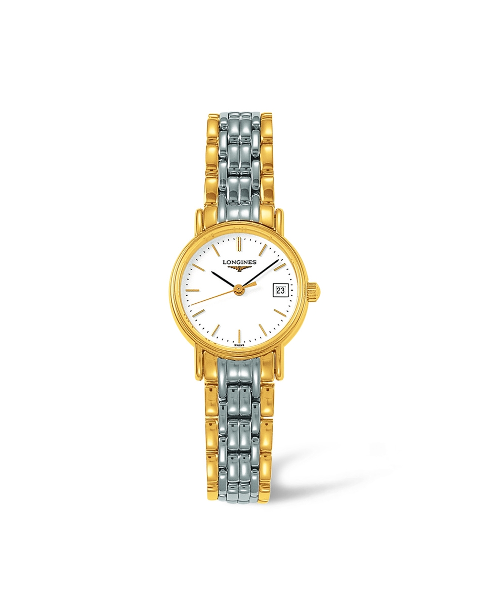 Longines L4.220.2.12.7 : Presence 23.5 Quartz Yellow
