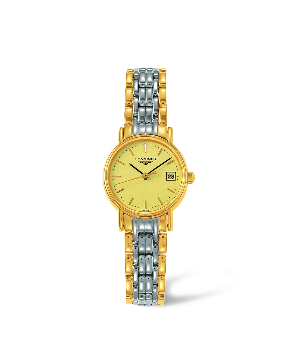 Longines L4.220.2.32.7 : Presence 23.5 Quartz Yellow