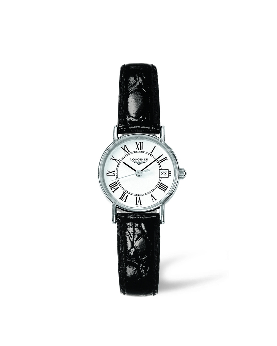 Longines L4.220.4.11.2 : Presence 23.5 Quartz Stainless Steel