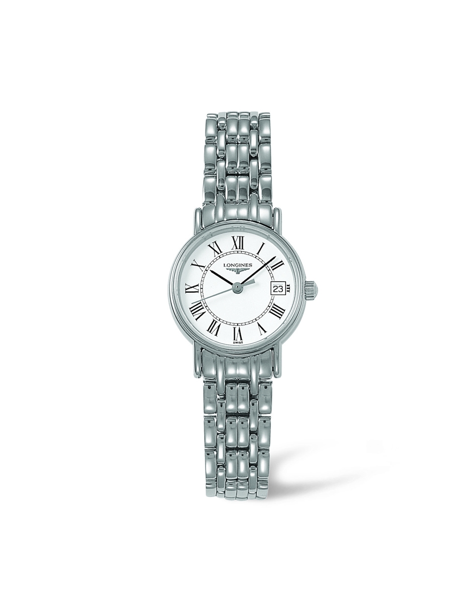 Longines L4.220.4.11.6 : Presence 23.5 Quartz Stainless Steel