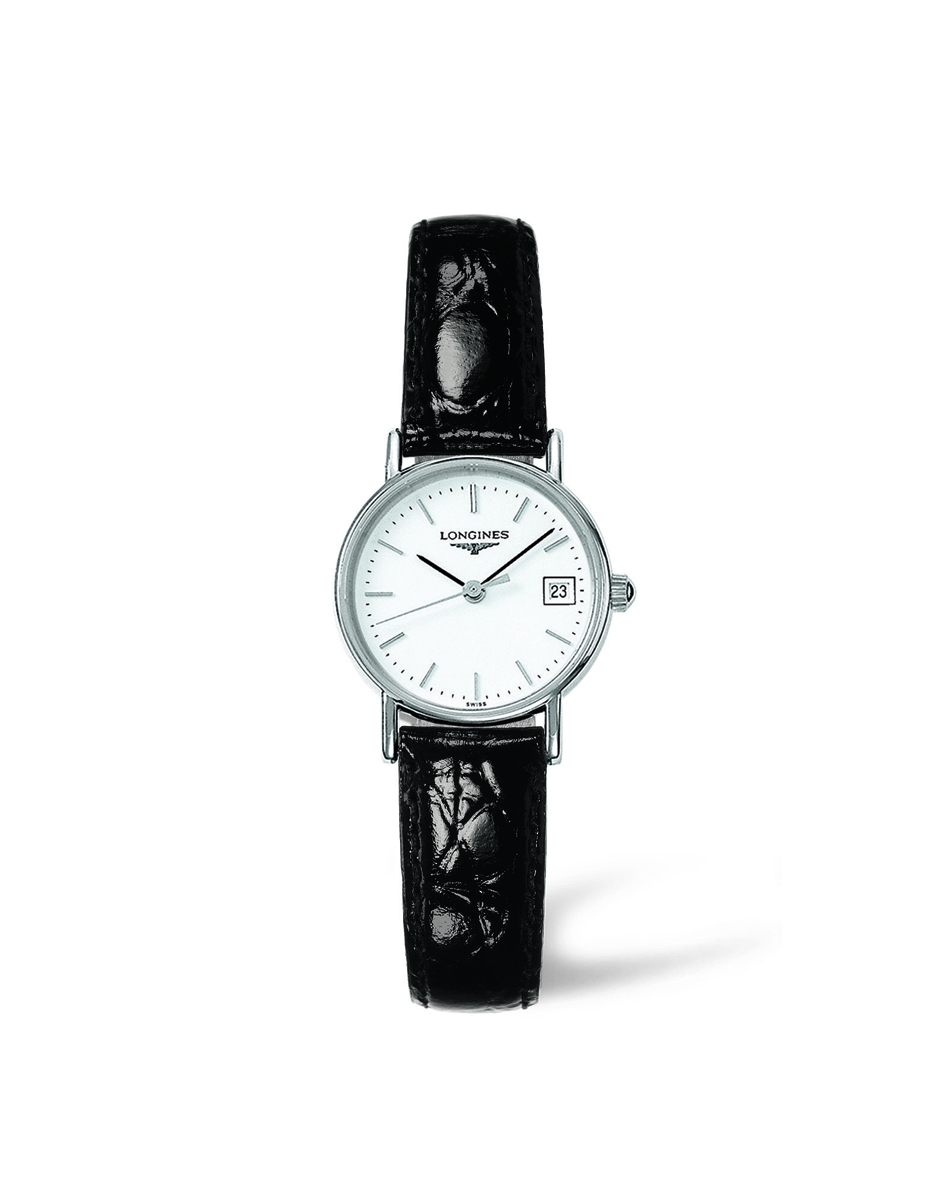 Longines L4.220.4.12.2 : Presence 23.5 Quartz Stainless Steel