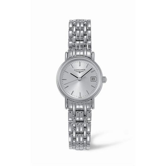 Longines L4.220.4.72.6 : Presence 23.5 Quartz Stainless Steel