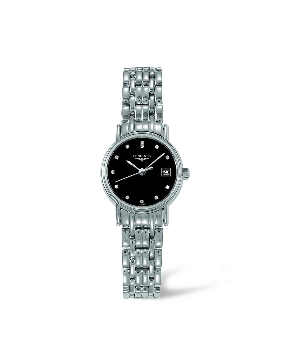 Longines L4.220.4.97.6 : Presence 23.5 Quartz Stainless Steel