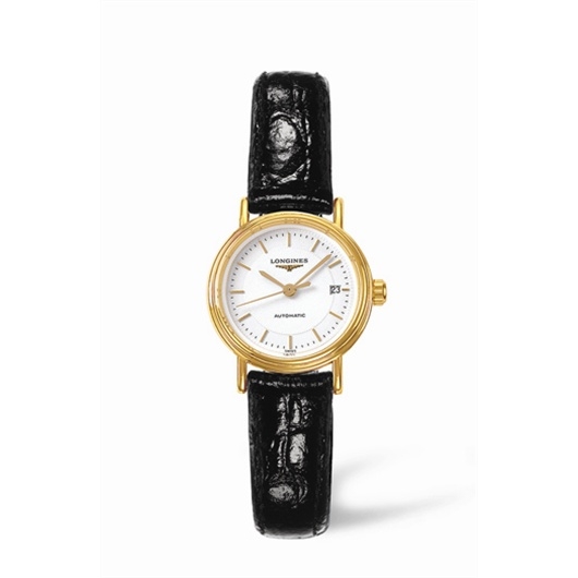 Longines L4.221.2.18.2 : Presence 25.5 Automatic Yellow Stick