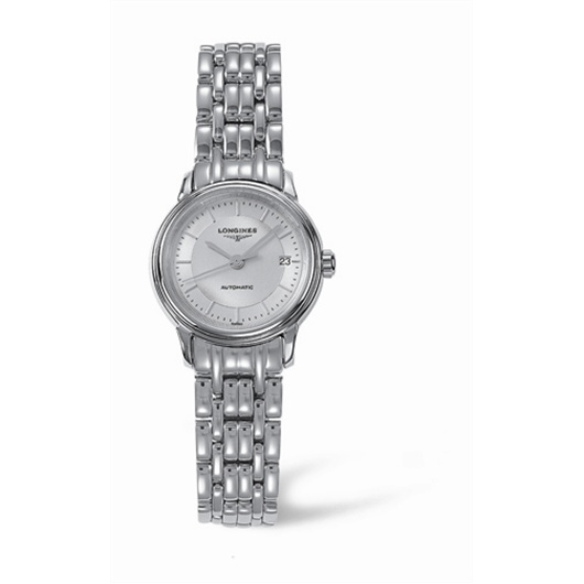 Longines L4.221.4.78.6 : Presence 25.5 Automatic Stainless Steel Silver Bracelet