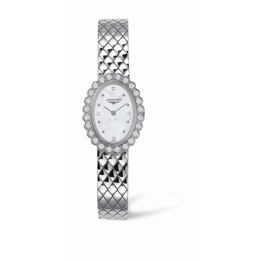 Longines L4.224.7.87.6 : Prestige Gold Oval 21.3