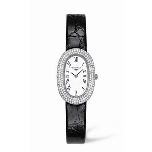 Longines L4.225.7.18.2 : Prestige Gold Oval 20.4