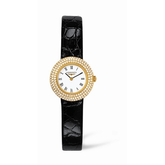 Longines L4.226.7.11.2 : Prestige Gold 22.5 Triple Row