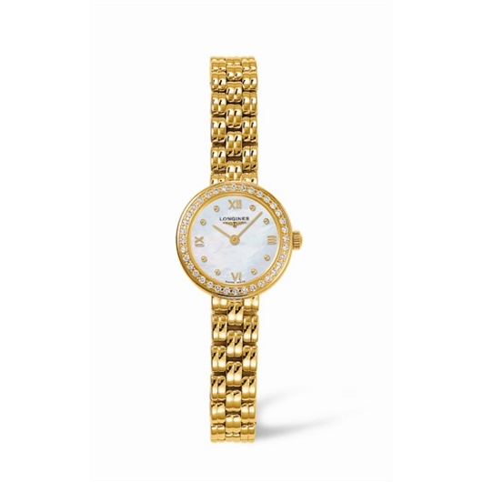 Longines L4.228.7.85.6 : Prestige Gold 21 Diamond