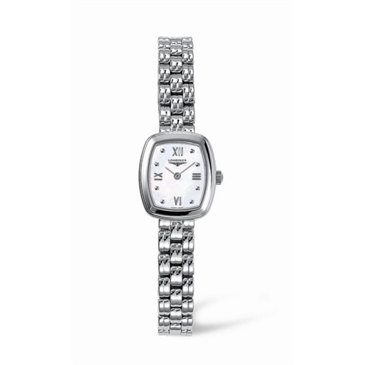 Longines L4.230.6.88.6 : Prestige Gold Cushion 18