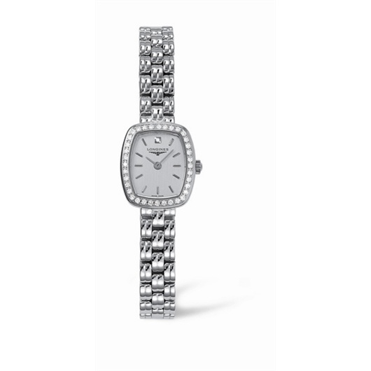 Longines L4.230.7.72.6 : Prestige Gold Cushion 18