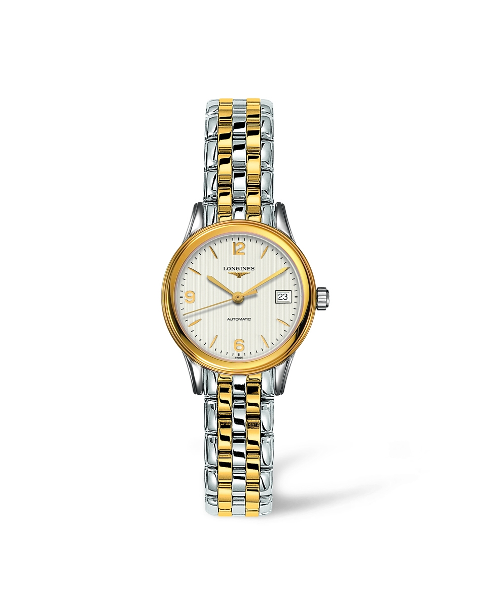 Longines L4.274.3.76.7 : Flagship 26 Automatic Two Tone Cream