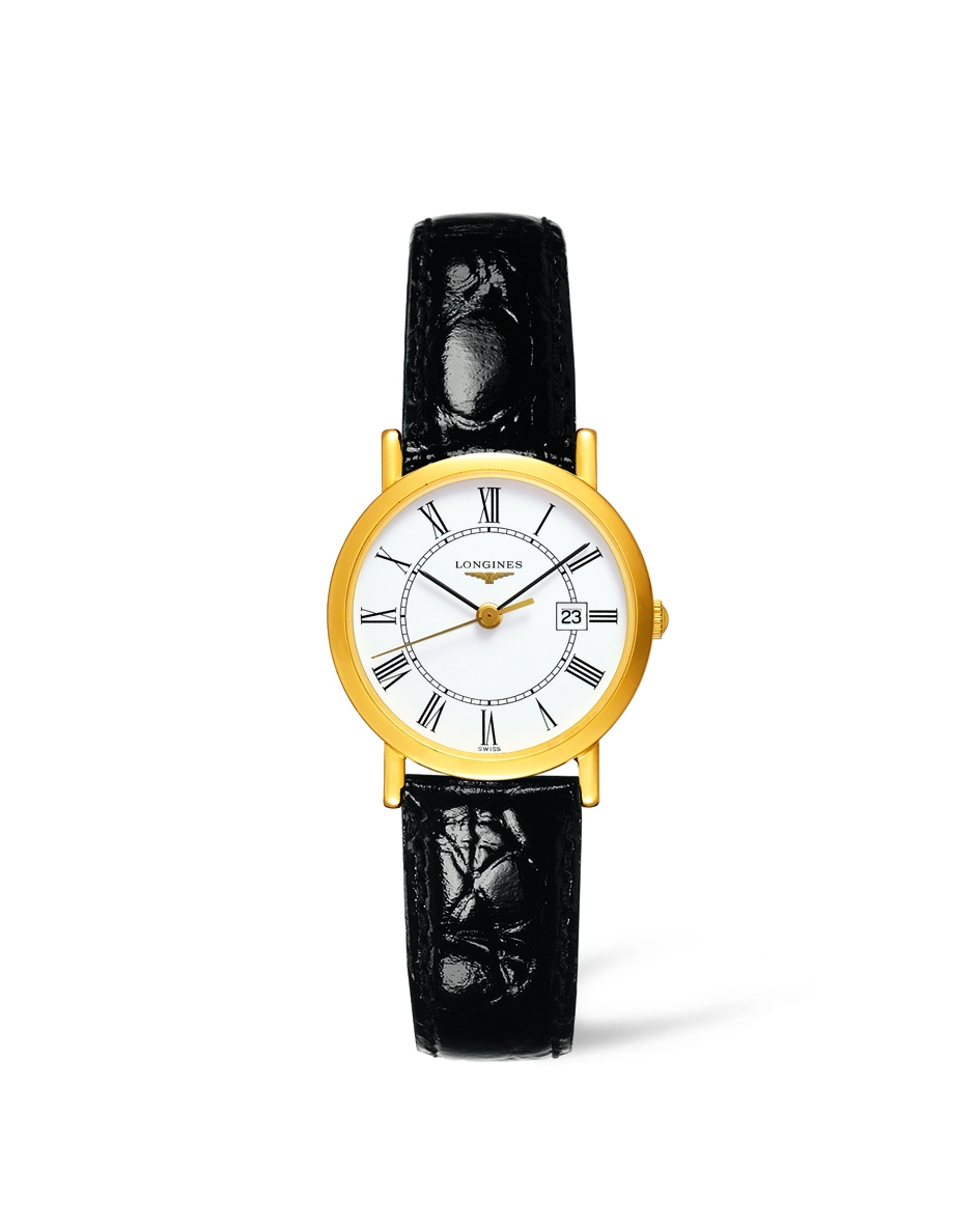 Longines L4.279.6.11.0 : Presence 26.8 Quartz Gold