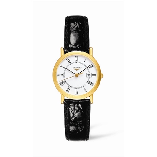 Longines L4.279.6.11.2 : Presence 26.8 Quartz Gold