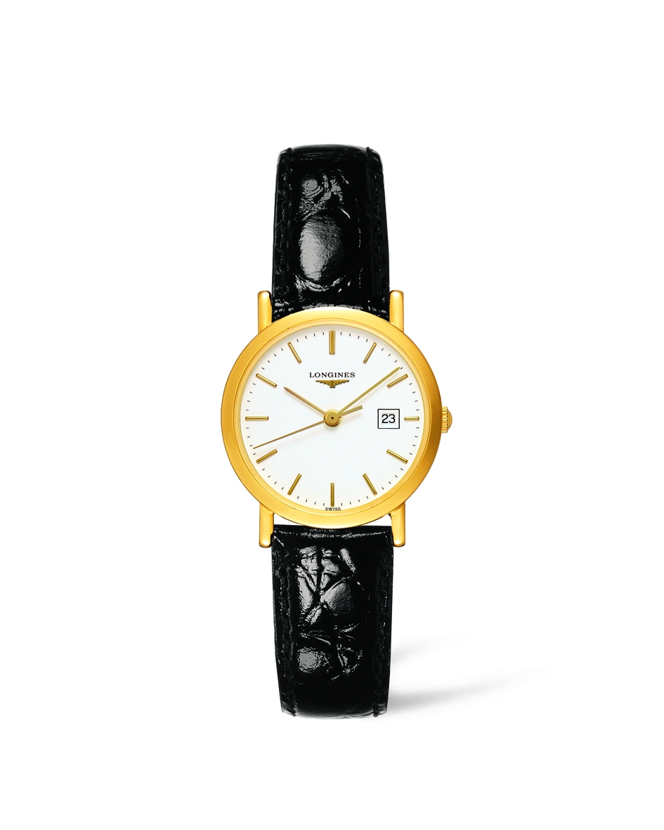 Longines L4.279.6.12.0 : Presence 26.8 Quartz Gold