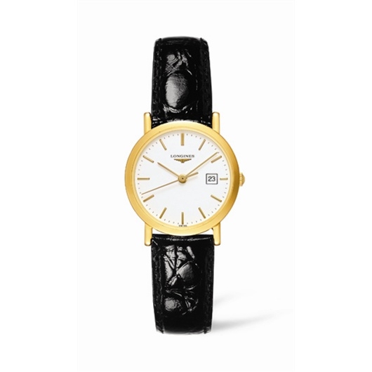 Longines L4.279.6.12.2 : Presence 26.8 Quartz Gold