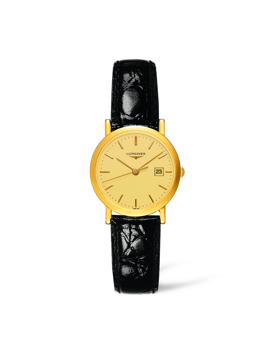 Longines L4.279.6.32.0 : Presence 26.8 Quartz Gold