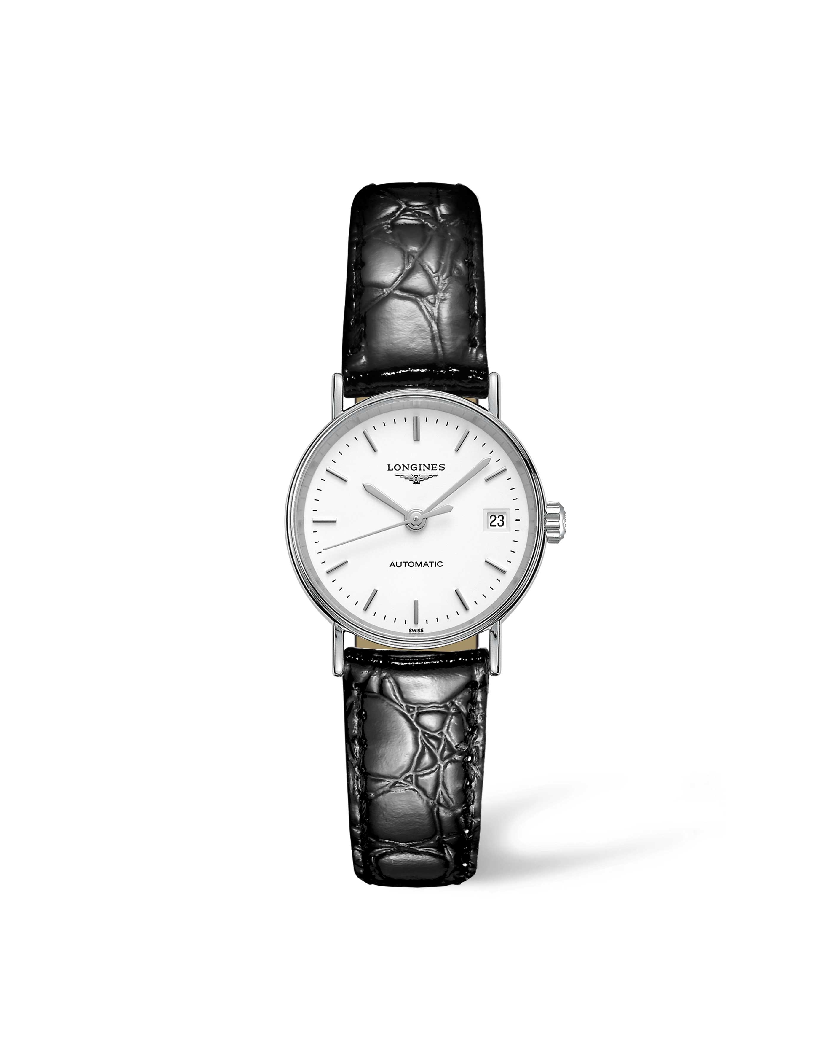 Longines L4.321.4.12.2 : Presence 25.5 Automatic Stainless Steel / White