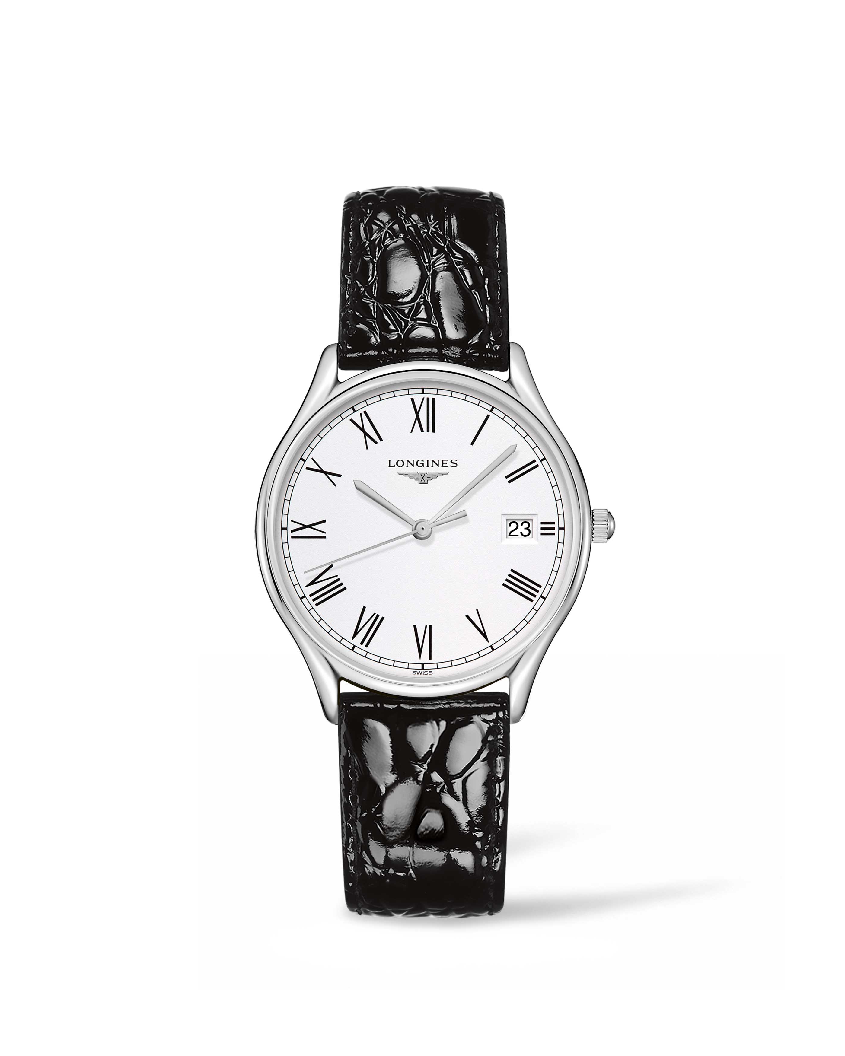 Longines L4.359.4.11.2 : Lyre Quartz 32 Stainless Steel / White / Strap