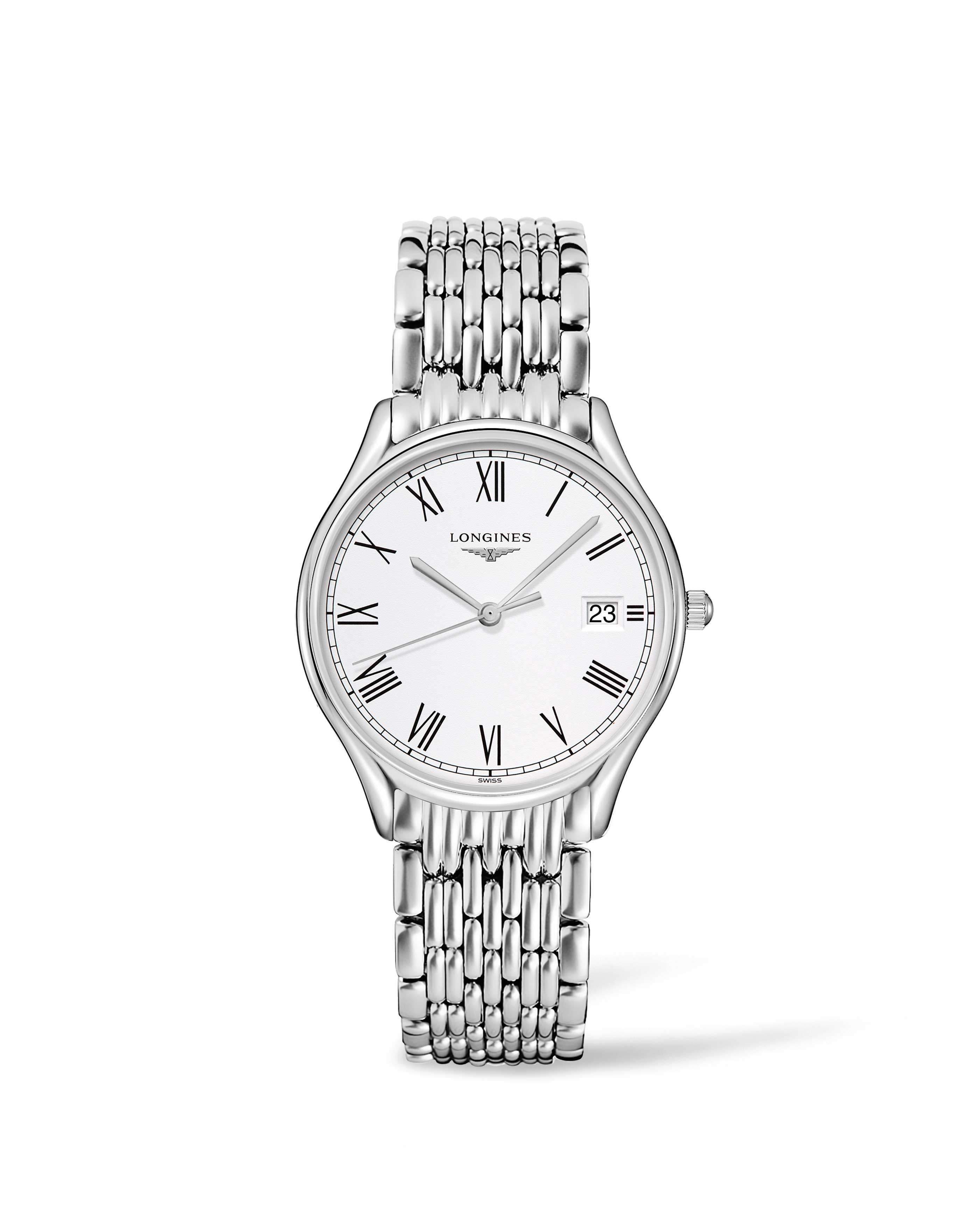 Longines L4.359.4.11.6 : Lyre Quartz 32 Stainless Steel / White / Bracelet