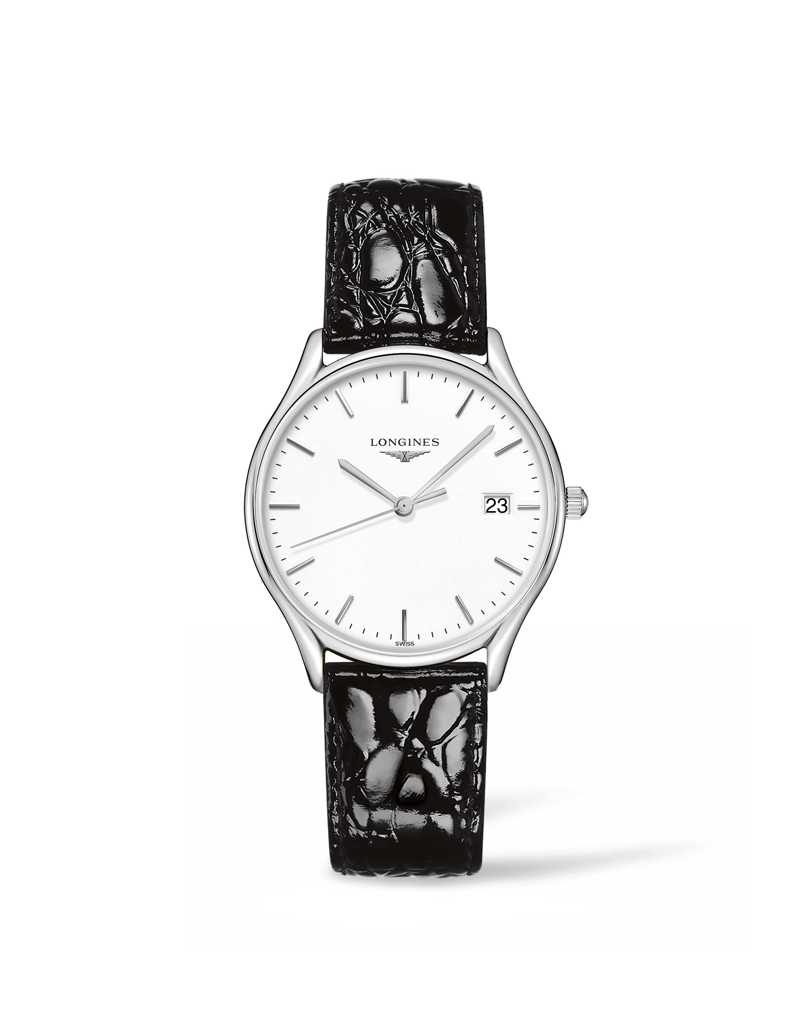 Longines L4.359.4.12.2 : Lyre Quartz 32 Stainless Steel / White / Strap
