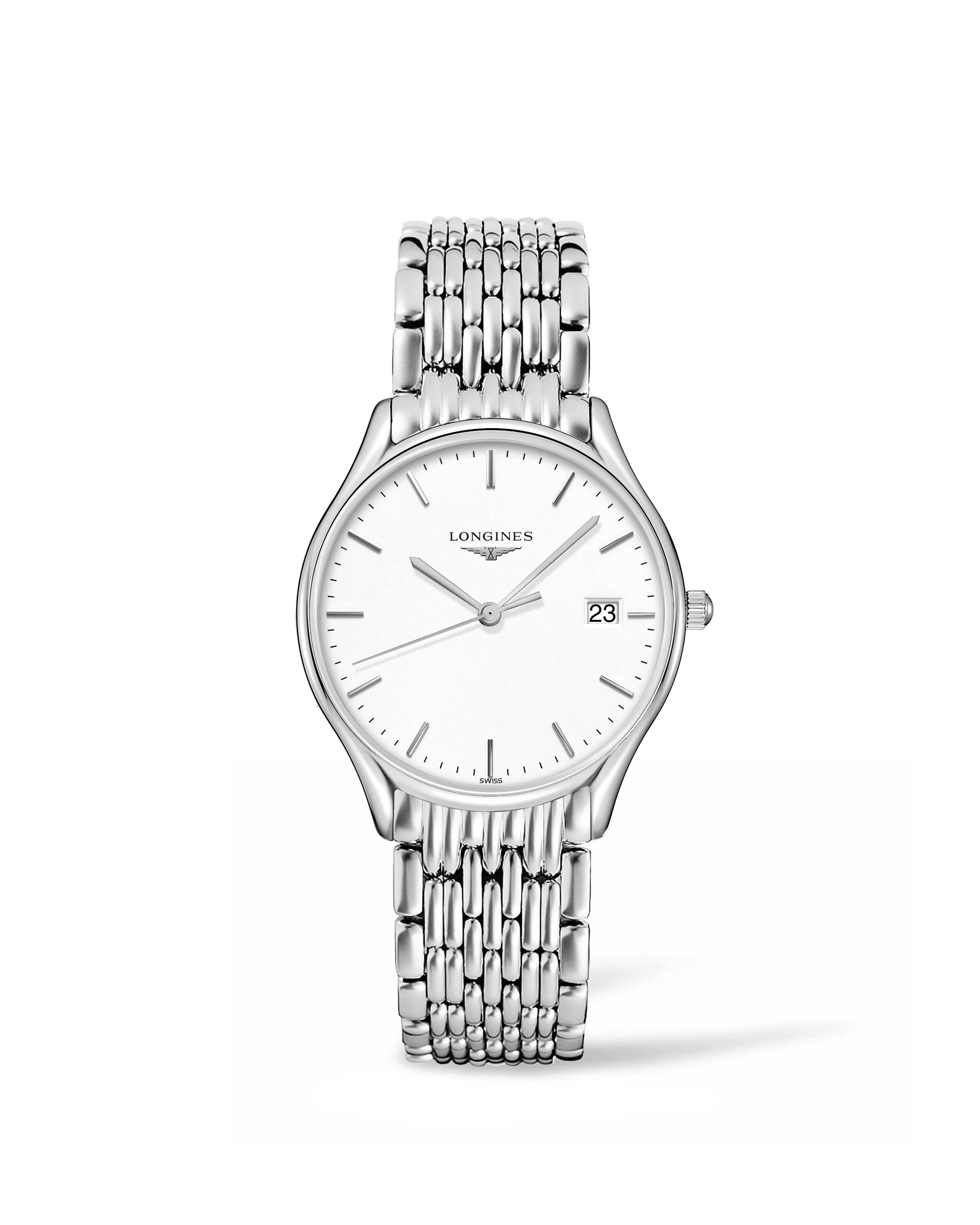 Longines L4.359.4.12.6 : Lyre Quartz 32 Stainless Steel / White / Bracelet