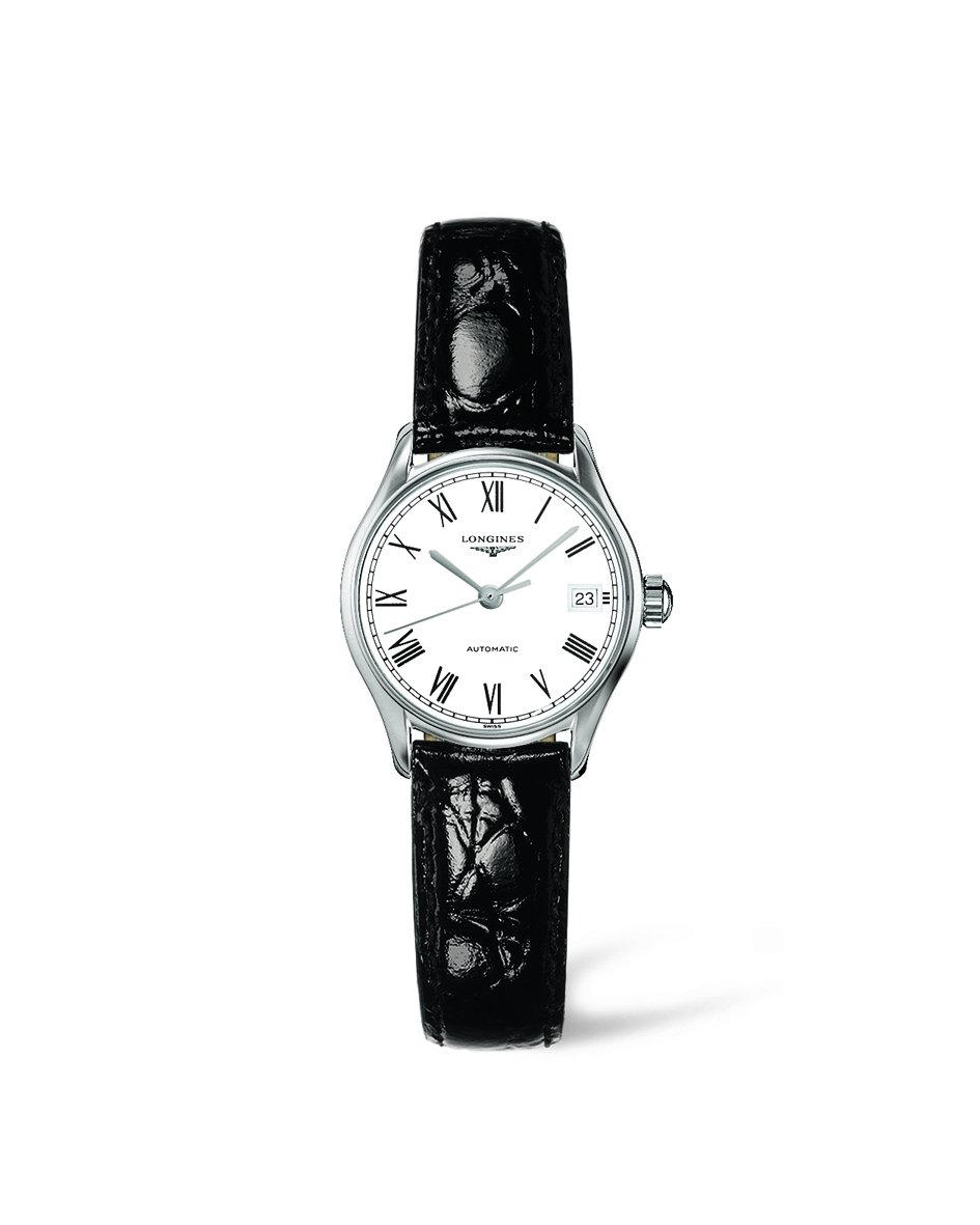 Longines L4.360.4.11.2 : Lyre 25 Stainless Steel / White - Roman