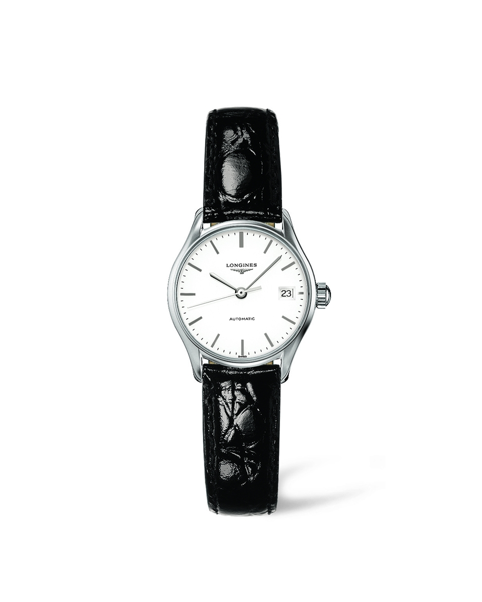 Longines L4.360.4.12.2 : Lyre 25 Stainless Steel / White