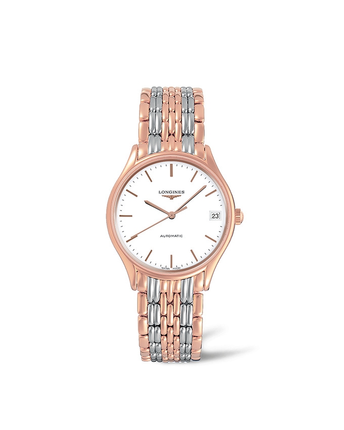 Longines L4.361.1.12.7 : Lyre 30 Automatic PVD Red / White / Bracelet